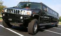 Black Hummer Limo