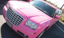 Pink Chrysler 300 Limo