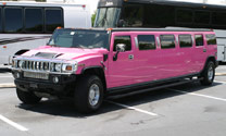 Pink Hummer Limo
