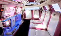 Pink Chrysler 300 Limo
