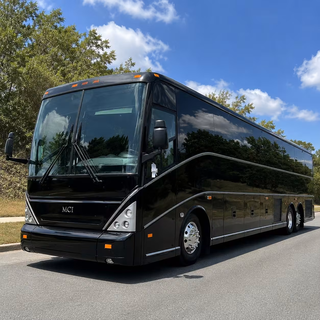40 56 passenger charter bus