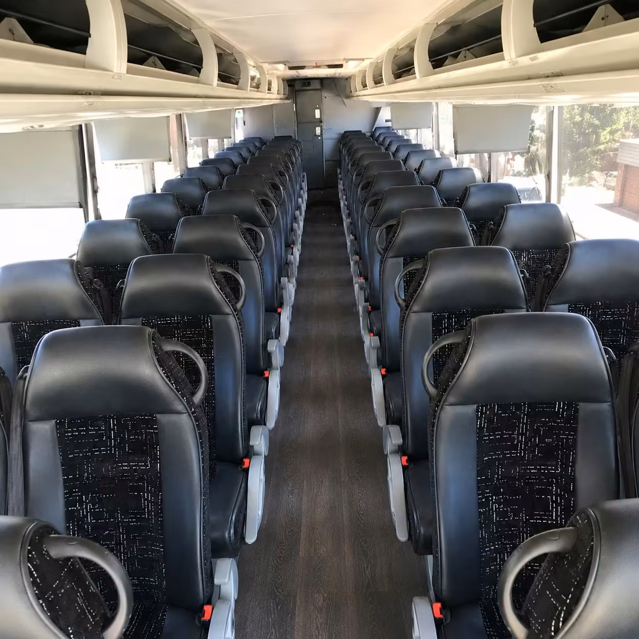 orlando charter bus interior