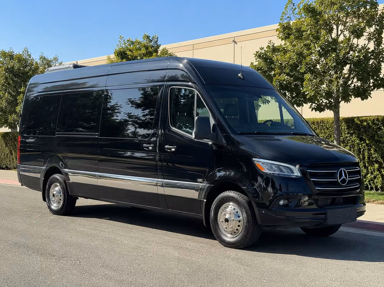 sprinter van rental with driver