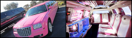 Orlando Pink Limousine