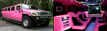 Pink Hummer Limousine